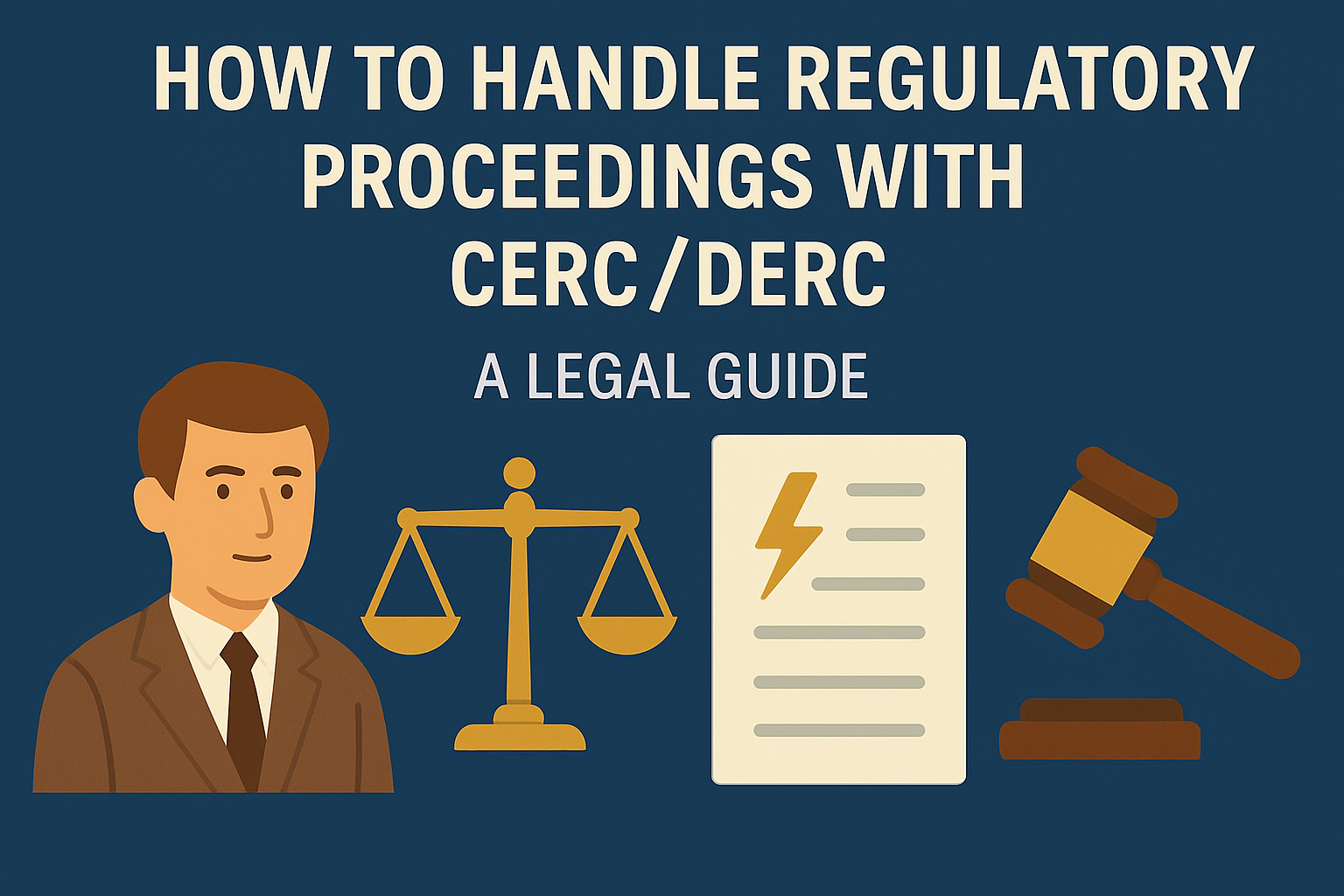 How to Handle Regulatory Proceedings with CERC/DERC: A Legal Guide